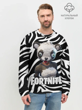 Мужской свитшот базовый / Fortnite | Panda