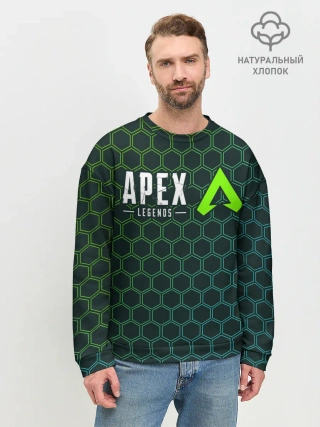 Мужской свитшот базовый / APEX LEGENDS / АПЕКС ЛЕГЕНД