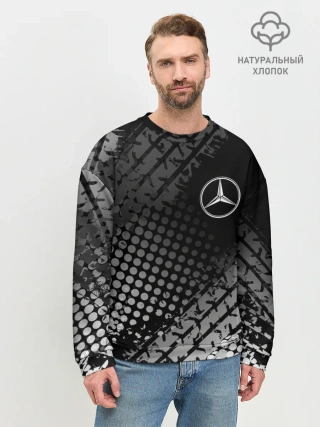 Мужской свитшот базовый / Mercedes-Benz