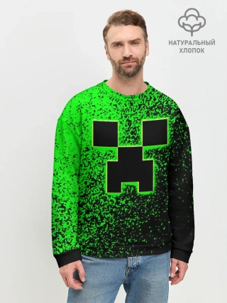 Мужской свитшот базовый / MINECRAFT