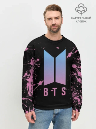 Мужской свитшот базовый / BTS