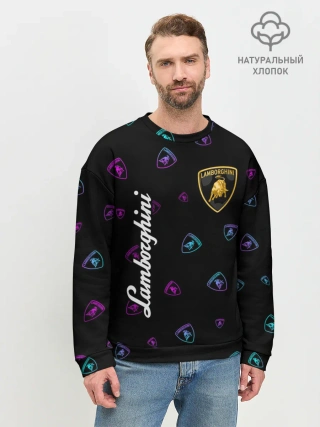 Мужской свитшот базовый / LAMBORGHINI / Ламборгини