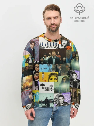 Мужской свитшот базовый / АКАДЕМИЯ АМБРЕЛЛА