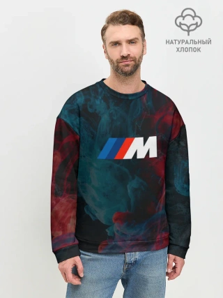 Мужской свитшот базовый / BMW M Power | БМВ М