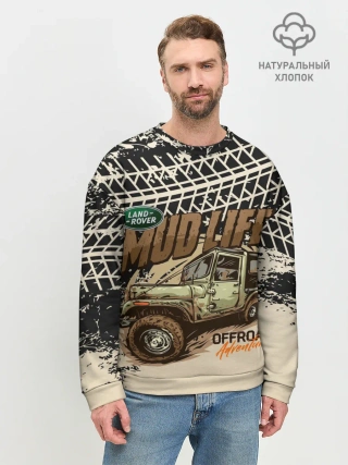 Мужской свитшот базовый / LAND ROVER