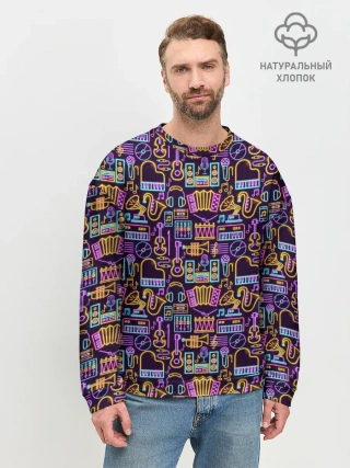 Мужской свитшот базовый / Музыка