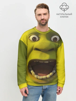 Мужской свитшот базовый / Shrek | Шрек
