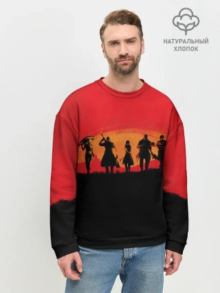 Мужской свитшот базовый / DMC x RDR