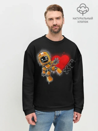Мужской свитшот базовый / K-VRC | Love Death and Robots