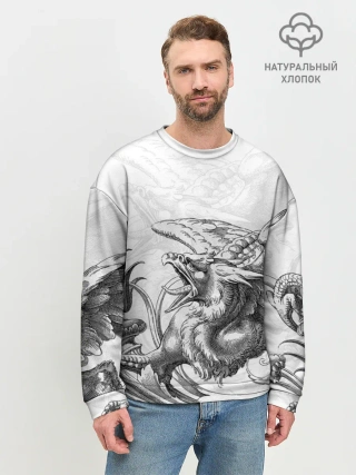 Мужской свитшот базовый / Грифон