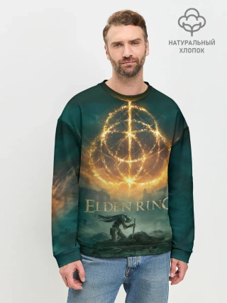 Мужской свитшот базовый / Elden Ring key art