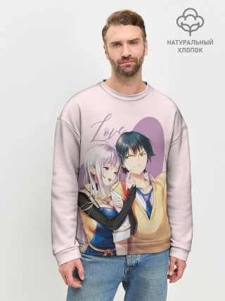 Мужской свитшот базовый / Love Rpg