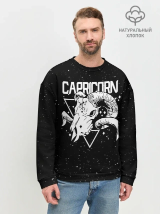 Мужской свитшот базовый / Dark Capricorn