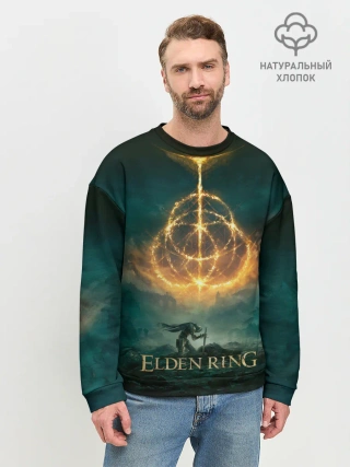 Мужской свитшот базовый / Elden Ring Game Art