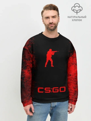 Мужской свитшот базовый / Counter-Strike: Global Offensive
