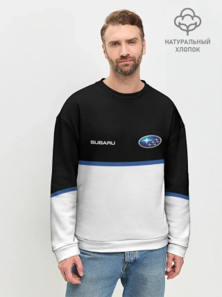 Мужской свитшот базовый / Subaru | Два цвета