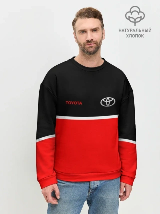 Мужской свитшот базовый / Toyota | Два цвета