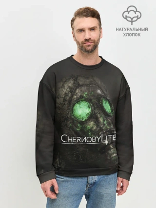Мужской свитшот базовый / Chernobylite арт