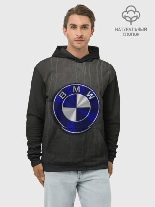 Худи мужской база хлопок / bmw