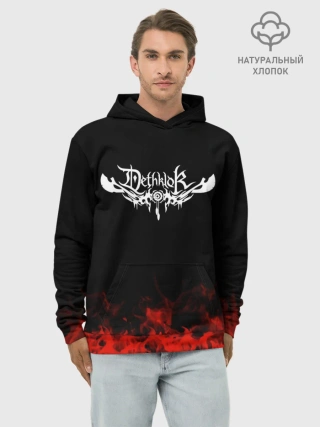 Худи мужской база хлопок / Dethklok