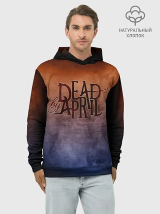Худи мужской база хлопок / Dead by April