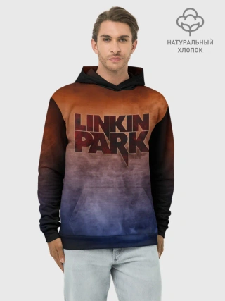 Худи мужской база хлопок / Linkin Park