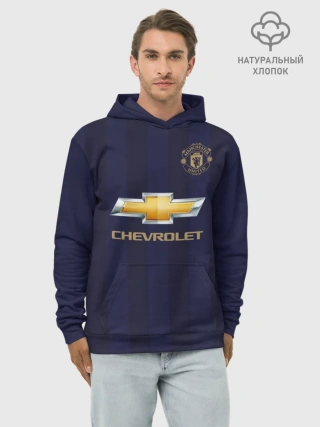 Худи мужской база хлопок / Погба Форма Новая Away 18/19
