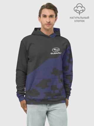 Худи мужской база хлопок / SUBARU SPORT