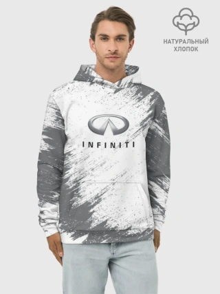 Худи мужской база хлопок / INFINITI