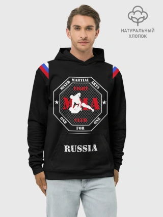 Худи мужской база хлопок / MMA