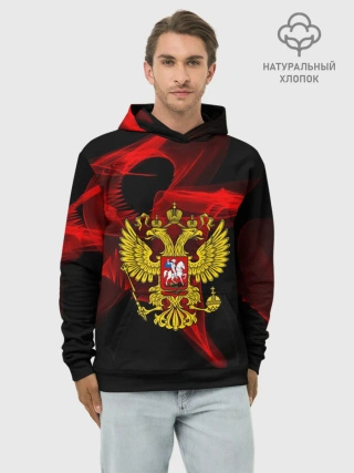 Худи мужской база хлопок / Русский
