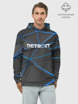 Худи мужской база хлопок / Detroit:become human