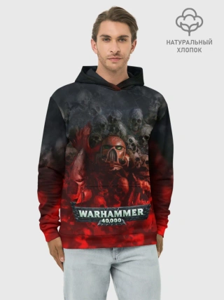 Худи мужской база хлопок / Warhammer 40000: Dawn Of War