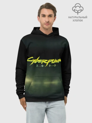 Худи мужской база хлопок / Cyberpunk 2077