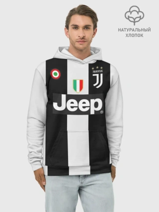 Худи мужской база хлопок / Mandzukic home 18-19