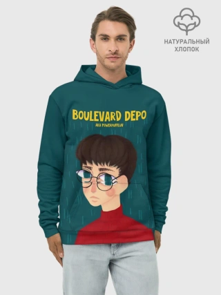 Худи мужской база хлопок / Boulevard Depo / Powerpuff Luv