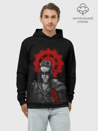 Худи мужской база хлопок / Commander Lexa