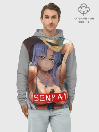 Худи мужской база хлопок / Senpai
