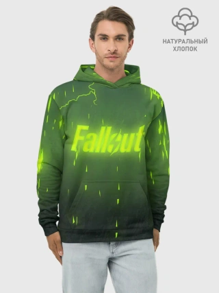 Худи мужской база хлопок / FALLOUT RADSTORM