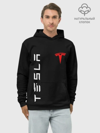 Худи мужской база хлопок / TESLA