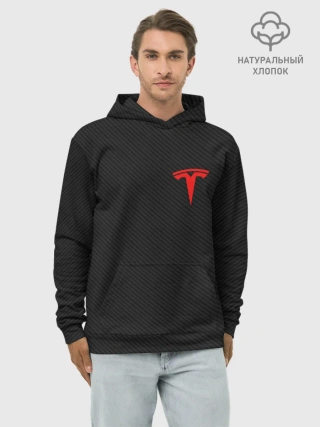Худи мужской база хлопок / TESLA