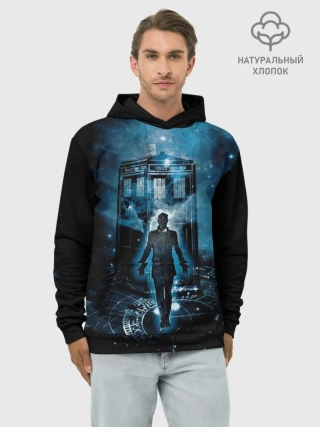 Худи мужской база хлопок / Doctor Who