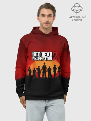 Худи мужской база хлопок / RDR 2