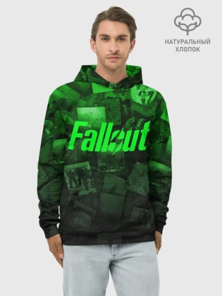 Худи мужской база хлопок / FALLOUT