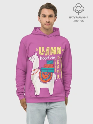 Худи мужской база хлопок / Lama