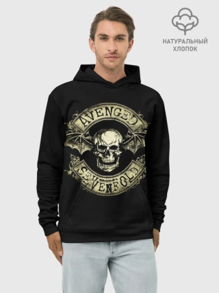 Худи мужской база хлопок / Avenged Sevenfold