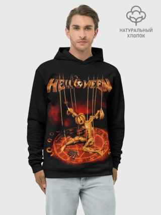 Худи мужской база хлопок / Helloween