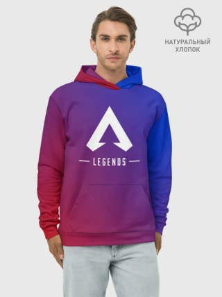 Худи мужской база хлопок / APEX LEGENDS