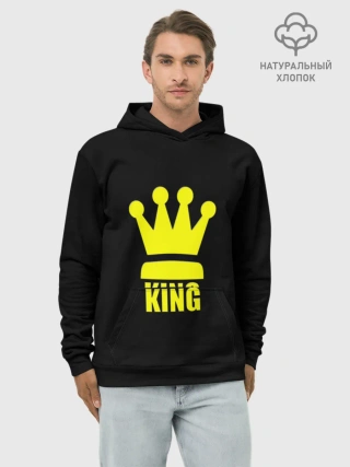 Худи мужской база хлопок / King