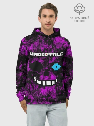 Худи мужской база хлопок / Undertale Sans.